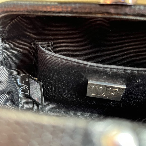 DVF mini clutch
